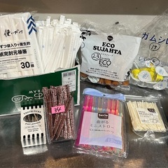 ストロー　割り箸　ガムシロ　フレッシュ　スティックシュガー　マド...