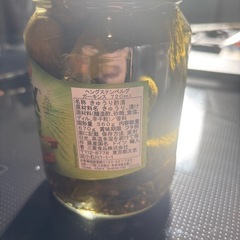 ピクルスの瓶詰め　360gの画像