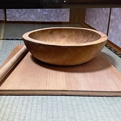 蕎麦打ち道具の画像