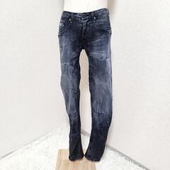 ジースターロゥ ストレッチデニムパンツ ジーンズ ブラック イタ...