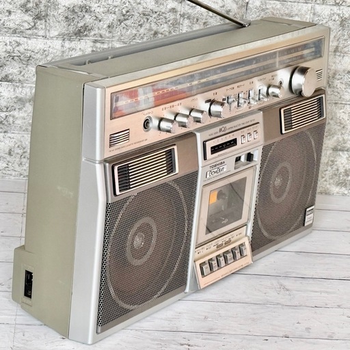 東芝「BOMBEAT」ステレオラジカセ RT-S89
