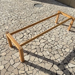 木製シューズラックの画像
