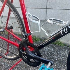 TOYO Made in Japan ロードバイク クロモリカーボンフレーム シマノULTEGRA 20速の画像