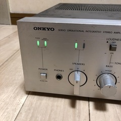 ONKYO プリメインアンプの画像