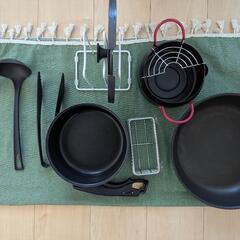【無料】キッチンセット　THERMOSお鍋、フライパンなど