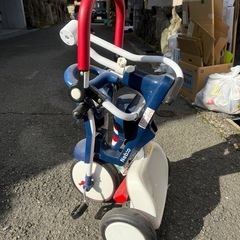 三輪車　折りたたみの画像