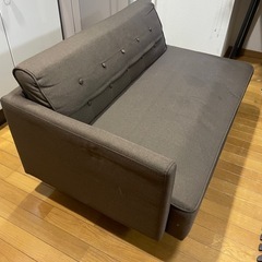 【一時受付終了】ソファ　ゆったり2人　右肘掛け