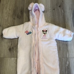 ディズニー　裏ボア　あったかロンパース