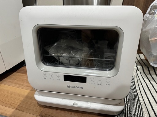 MOOSOO MX10 食器洗い乾燥機手荒対策 工事不要 食洗機 Used/美品