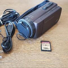 KENWOOD JVC ビデオカメラ Everio ブラウン GZ-F270-T