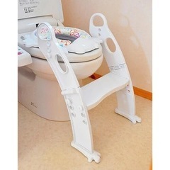 ステップ式 トイレトレーナー（ホワイト）