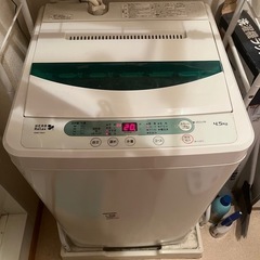 洗濯機　(HERB Relax YWM-T45A1)