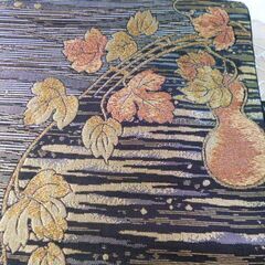 ★切らずに出来る作り帯★正絹新品・未使用品★袋帯★の画像