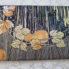 ★切らずに出来る作り帯★正絹新品・未使用品★袋帯★の画像