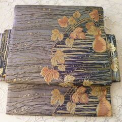 ★切らずに出来る作り帯★正絹新品・未使用品★袋帯★の画像