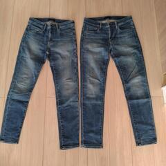 ユニクロskinny30インチ【過去にお取引がある方100円】