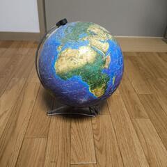 3D立体ジグソーパズル 地球儀 完成品