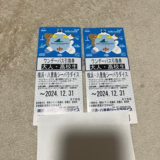 八景島シーパラダイス　ワンデーパス