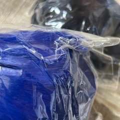 年末処分　新品未開封　リアルファー　チャーム　ブルーの画像