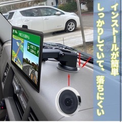 カーナビ 新版地図 7インチ ポータブルナビ 車用ナビゲーション 車線案内の画像