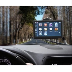 カーナビ 新版地図 7インチ ポータブルナビ 車用ナビゲーション 車線案内の画像