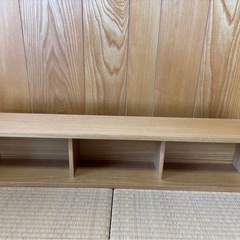 無印　壁に付けられる家具箱