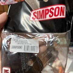 シンプソンヘルメットバイザーの画像