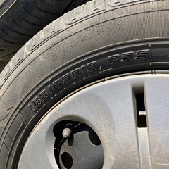 タイヤ 155/65R13 ライフ、ワゴンRにの画像