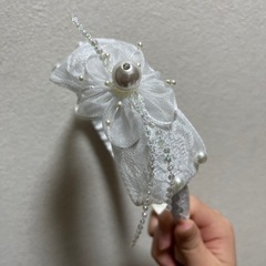 カチューシャ　卒園式　入学式の画像