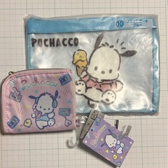 ポチャッコ ファスナーポーチ フラットポーチ 新品