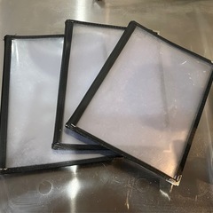メニュー表入れ　A4サイズ　3セット