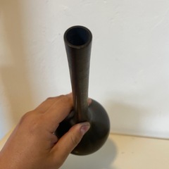 花入 金工師 一ノ瀬宗辰造 唐銅下蕪花入 一輪挿し 花器 花瓶 花入 茶道具の画像