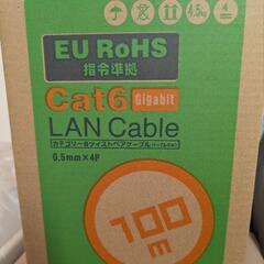 ELECOM LAN Cable LANケーブル Cat6 70m