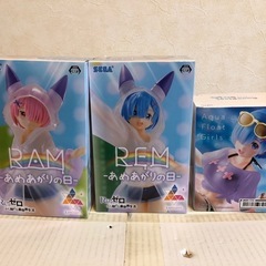 【未開封】Reゼロ　レム&ラムフィギュア　ばら売り