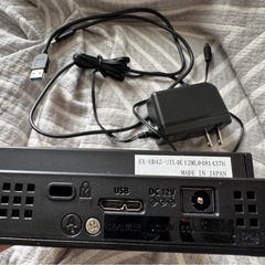 TV録画用パソコン保存用4TB外付けHDDの画像
