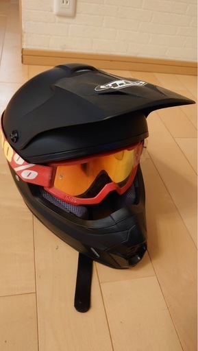 HJCヘルメットandゴーグル コレクション HJC オフロードヘルメット 100