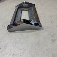 メッキナンバー枠 とんがりタイプ 小中型用の画像