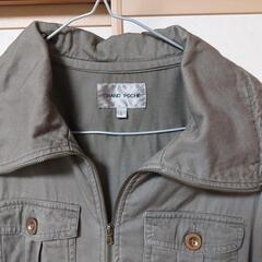GRAND POCHE ミリタリージャケット レディース Lの画像