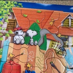 スヌーピー パズルの画像