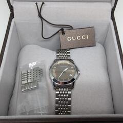 【電池交換済】GUCCI(グッチ) Gタイムレスレディース時計（箱付き）の画像