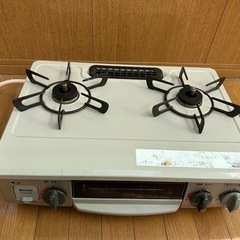 リンナイ ガス　コンロ　右強火力 クリームベージュ 都市ガス12...
