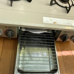 リンナイ ガス　コンロ　右強火力 クリームベージュ 都市ガス12A/13A KG34NBER(13A)の画像
