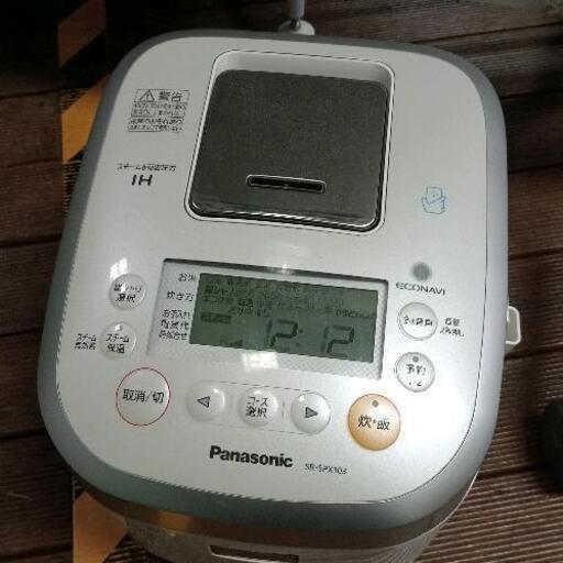 1215-065 Panasonic SR-WSX103S　炊飯器
