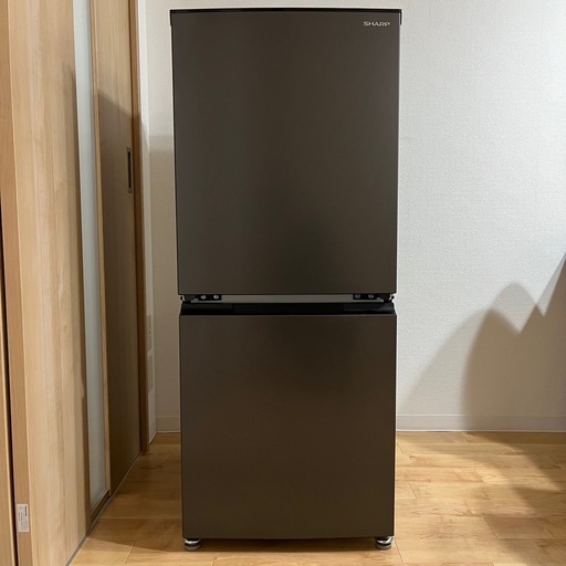 冷蔵庫　シャープ　152L　SJ-D15H-H(2022年製)