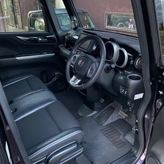 ⭐︎ ホンダ　N-BOXカスタム JF1 車検R7.8まで　大型ナビ　後席モニター　⭐︎の画像