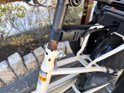 【8ヶ月間使用】あさひ自転車★クリームカーゴ3段変速★チャイルドシート付き