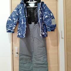 子供用スキーウェア上下セット サイズ130