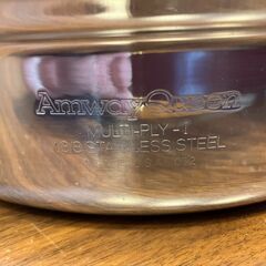 「購入済み」【未使用】Amway アムウェイ　クイーン大フライパンの画像