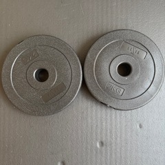 ダンベル　バーベルプレート2kg✖️2個