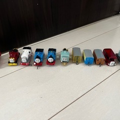 機関車トーマス　カプセルプラレール　セットの画像